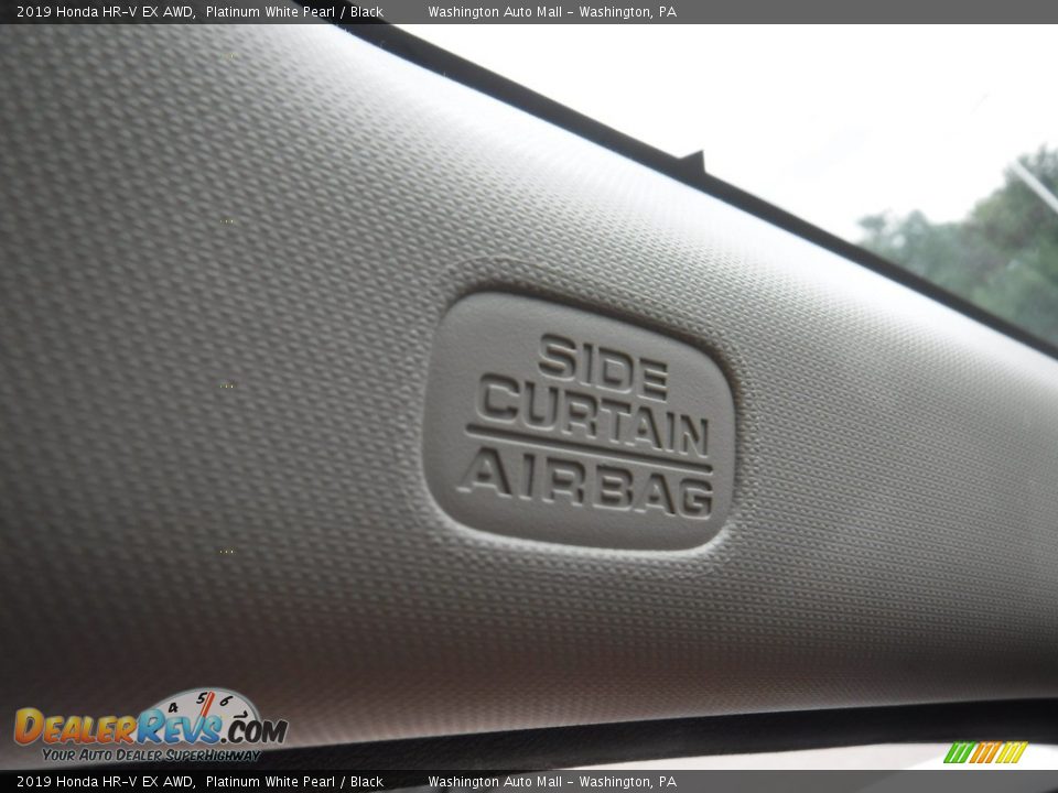2019 Honda HR-V EX AWD Platinum White Pearl / Black Photo #25