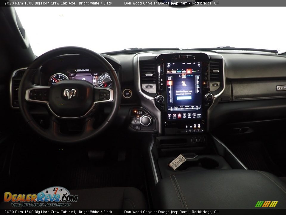 2020 Ram 1500 Big Horn Crew Cab 4x4 Bright White / Black Photo #27