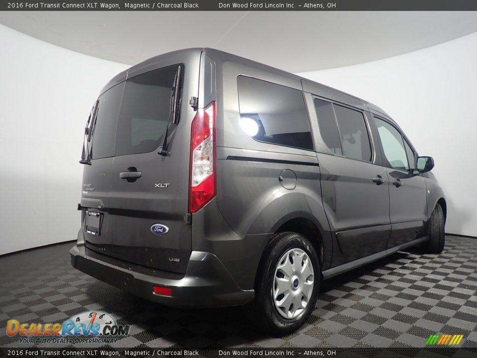 2016 Ford Transit Connect XLT Wagon Magnetic / Charcoal Black Photo #16