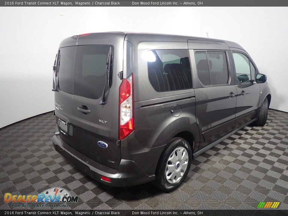 2016 Ford Transit Connect XLT Wagon Magnetic / Charcoal Black Photo #17