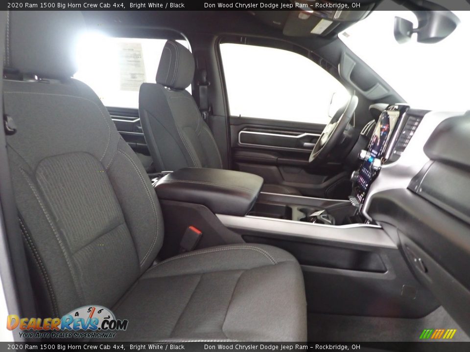 2020 Ram 1500 Big Horn Crew Cab 4x4 Bright White / Black Photo #29