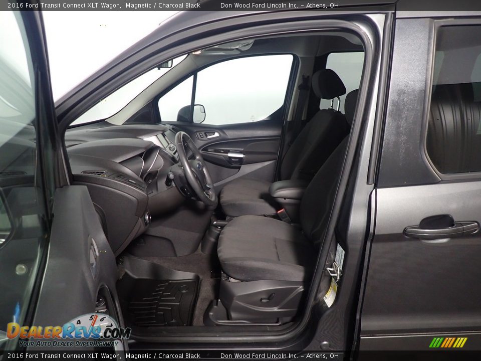 2016 Ford Transit Connect XLT Wagon Magnetic / Charcoal Black Photo #22