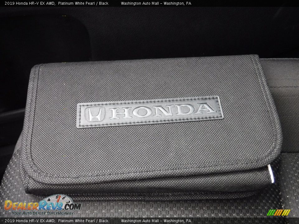 2019 Honda HR-V EX AWD Platinum White Pearl / Black Photo #34