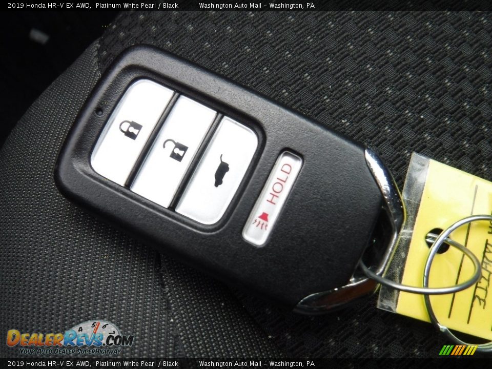 2019 Honda HR-V EX AWD Platinum White Pearl / Black Photo #35
