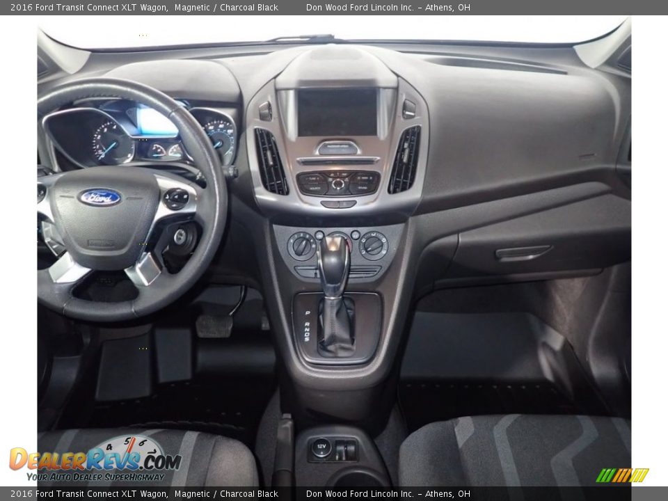 Dashboard of 2016 Ford Transit Connect XLT Wagon Photo #25