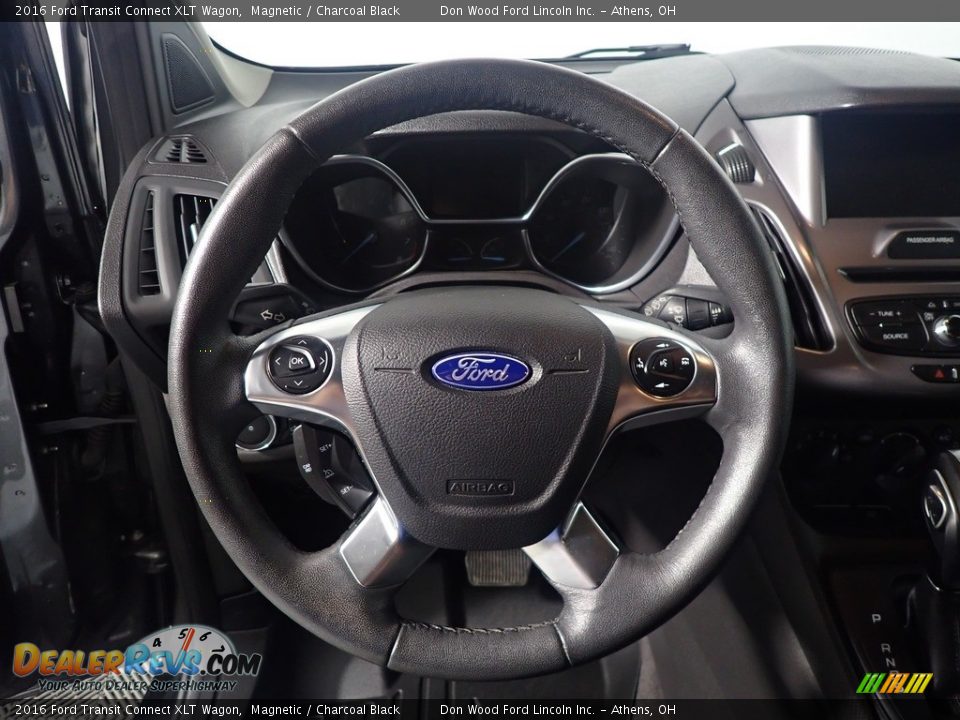 2016 Ford Transit Connect XLT Wagon Steering Wheel Photo #27