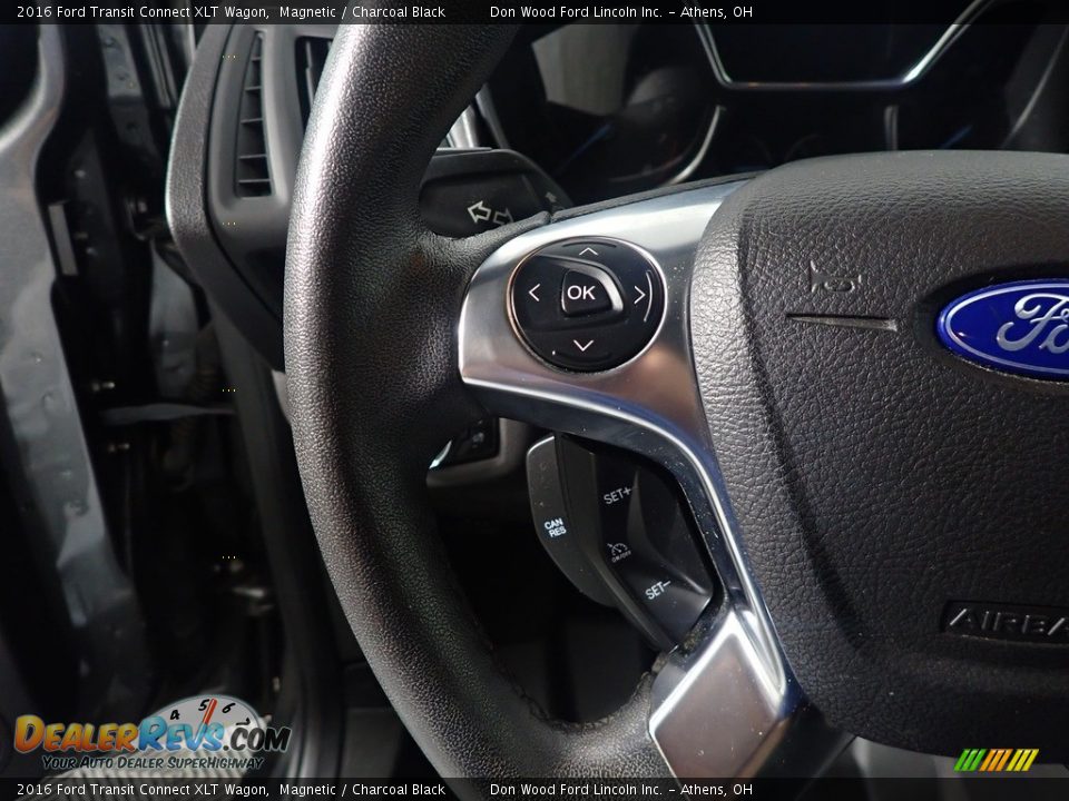 2016 Ford Transit Connect XLT Wagon Steering Wheel Photo #29