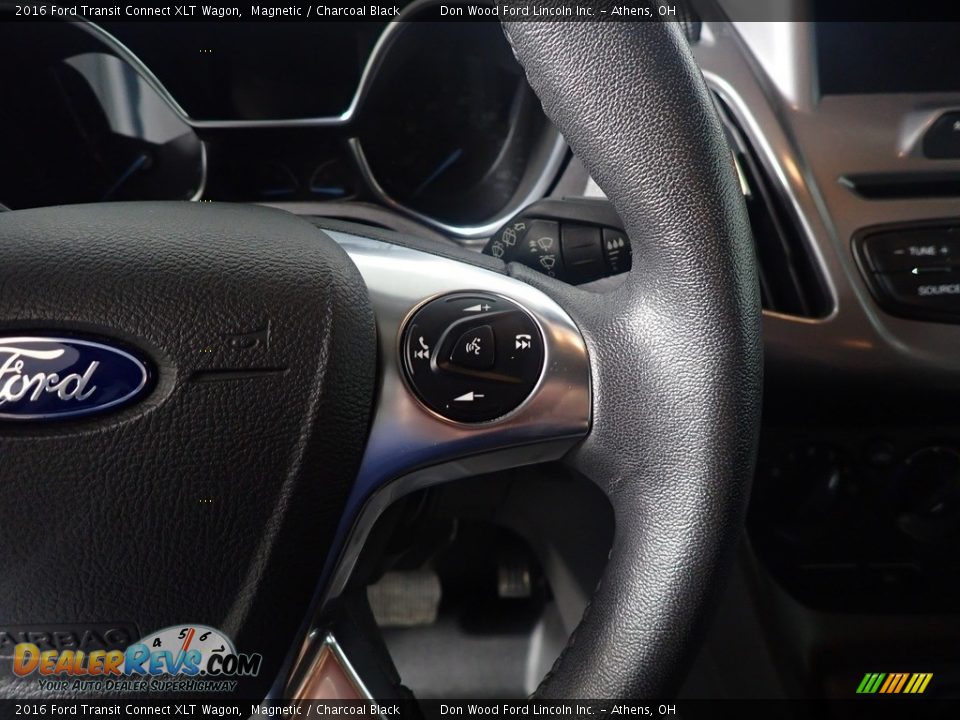 2016 Ford Transit Connect XLT Wagon Steering Wheel Photo #30