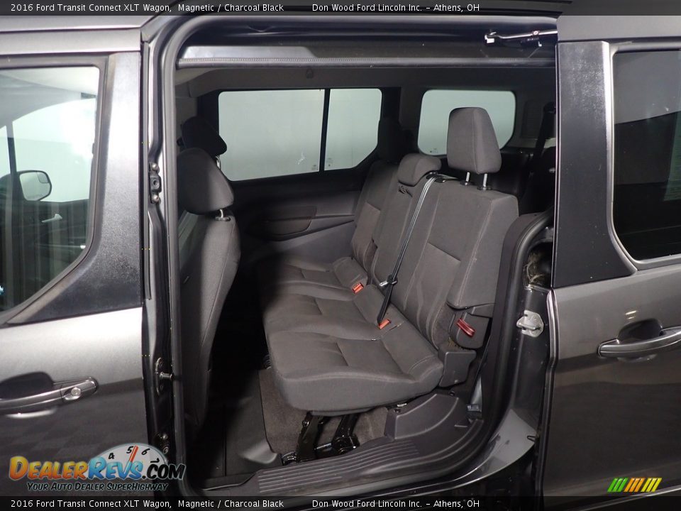 Rear Seat of 2016 Ford Transit Connect XLT Wagon Photo #35