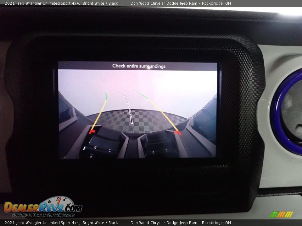 2021 Jeep Wrangler Unlimited Sport 4x4 Bright White / Black Photo #3