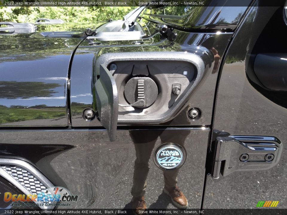 2022 Jeep Wrangler Unlimited High Altitude 4XE Hybrid Black / Black Photo #9