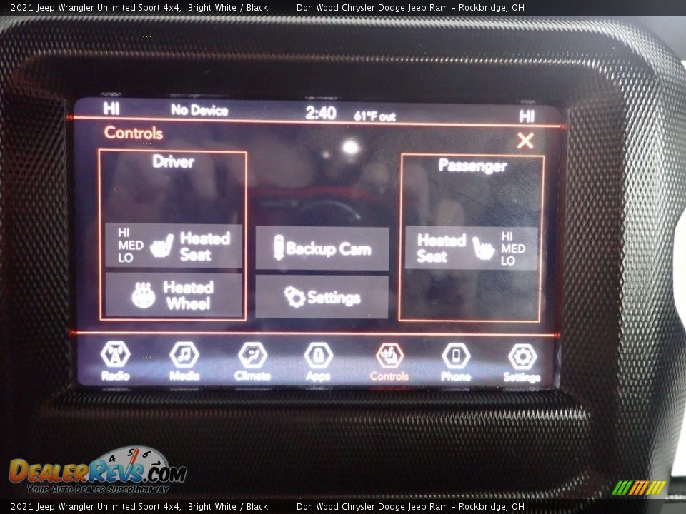 2021 Jeep Wrangler Unlimited Sport 4x4 Bright White / Black Photo #4
