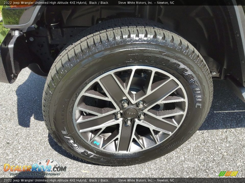 2022 Jeep Wrangler Unlimited High Altitude 4XE Hybrid Wheel Photo #10