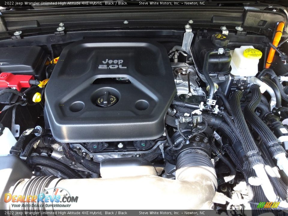 2022 Jeep Wrangler Unlimited High Altitude 4XE Hybrid 2.0 Liter Turbocharged DOHC 16-Valve VVT 4 Cylinder Gasoline/Electric Hybrid Engine Photo #11