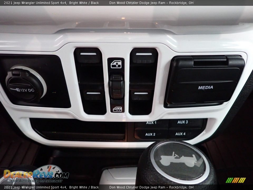 2021 Jeep Wrangler Unlimited Sport 4x4 Bright White / Black Photo #21