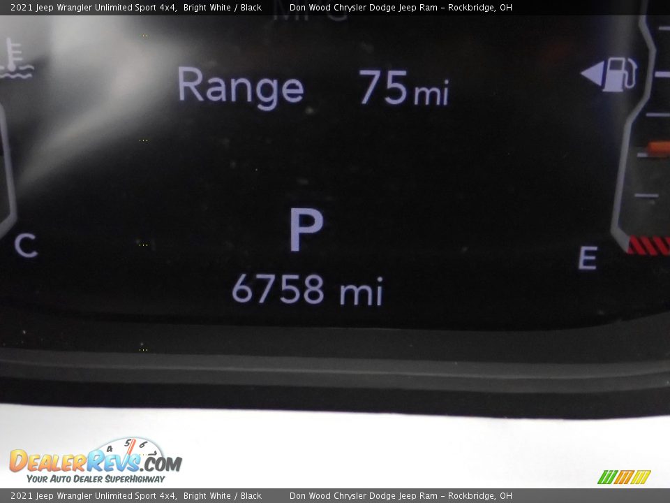 2021 Jeep Wrangler Unlimited Sport 4x4 Bright White / Black Photo #32