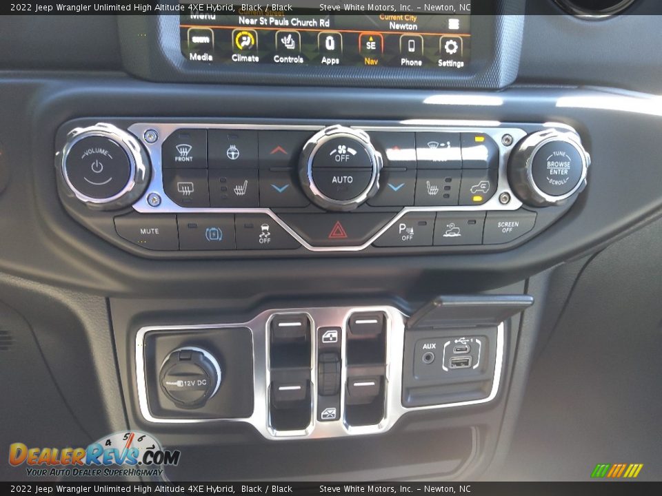 Controls of 2022 Jeep Wrangler Unlimited High Altitude 4XE Hybrid Photo #32