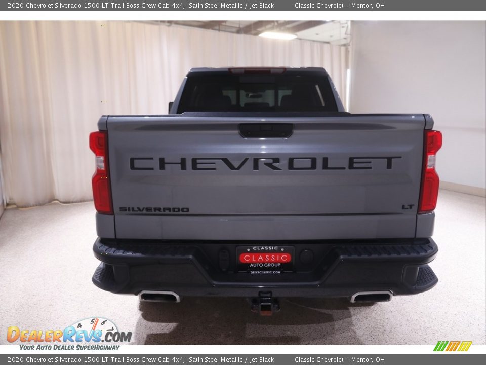 2020 Chevrolet Silverado 1500 LT Trail Boss Crew Cab 4x4 Satin Steel Metallic / Jet Black Photo #20