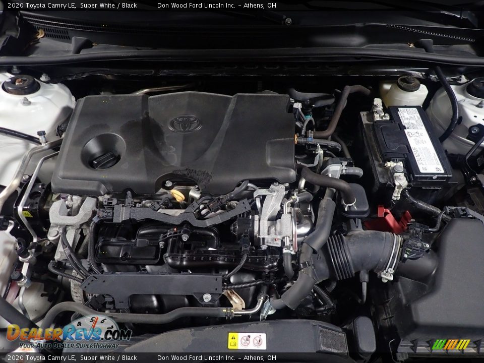 2020 Toyota Camry LE Super White / Black Photo #7
