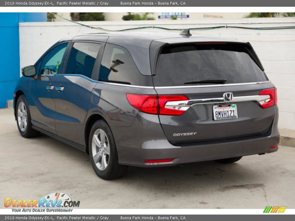 2019 Honda Odyssey EX-L Pacific Pewter Metallic / Gray Photo #2