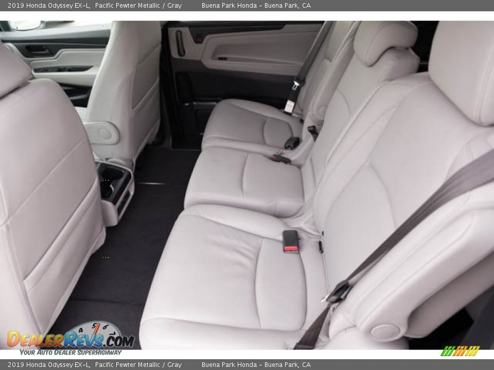 2019 Honda Odyssey EX-L Pacific Pewter Metallic / Gray Photo #4