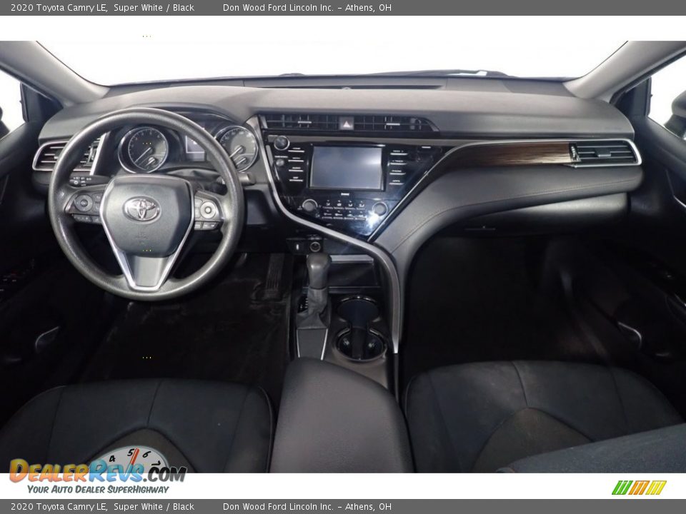 2020 Toyota Camry LE Super White / Black Photo #24