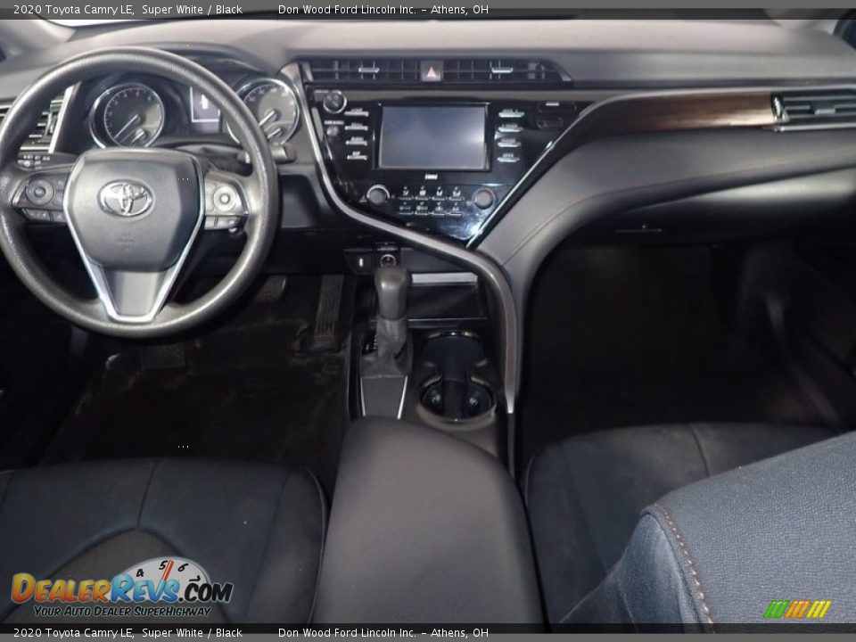 2020 Toyota Camry LE Super White / Black Photo #25