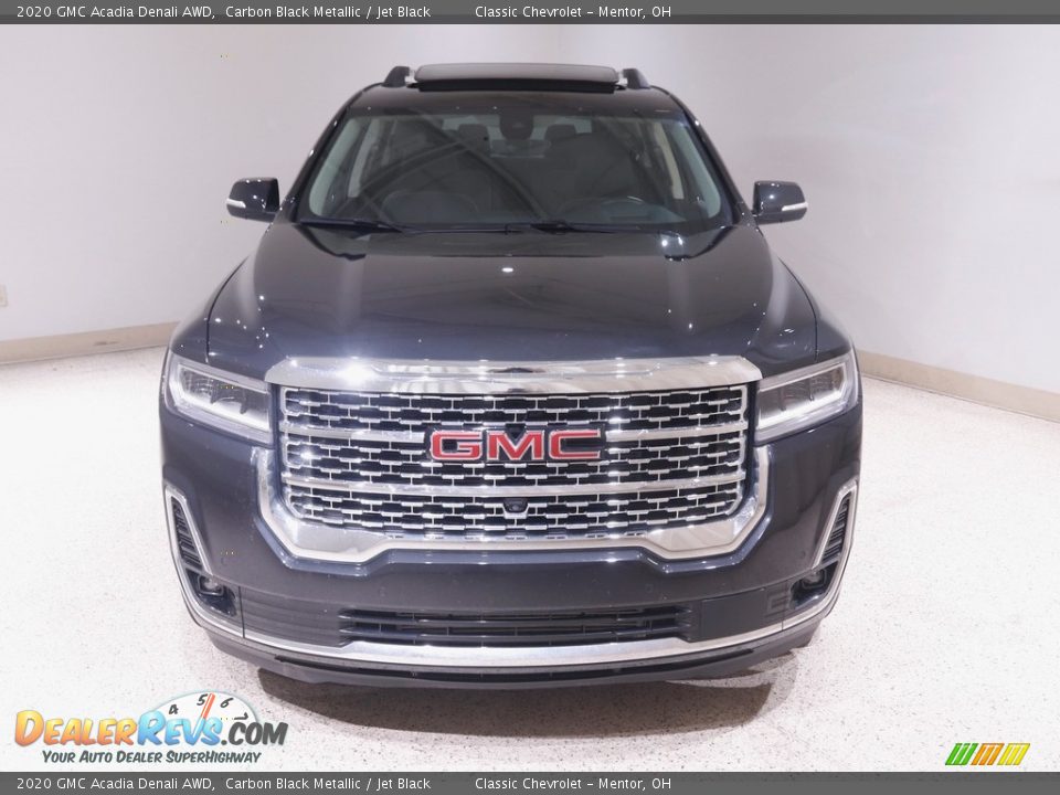2020 GMC Acadia Denali AWD Carbon Black Metallic / Jet Black Photo #2