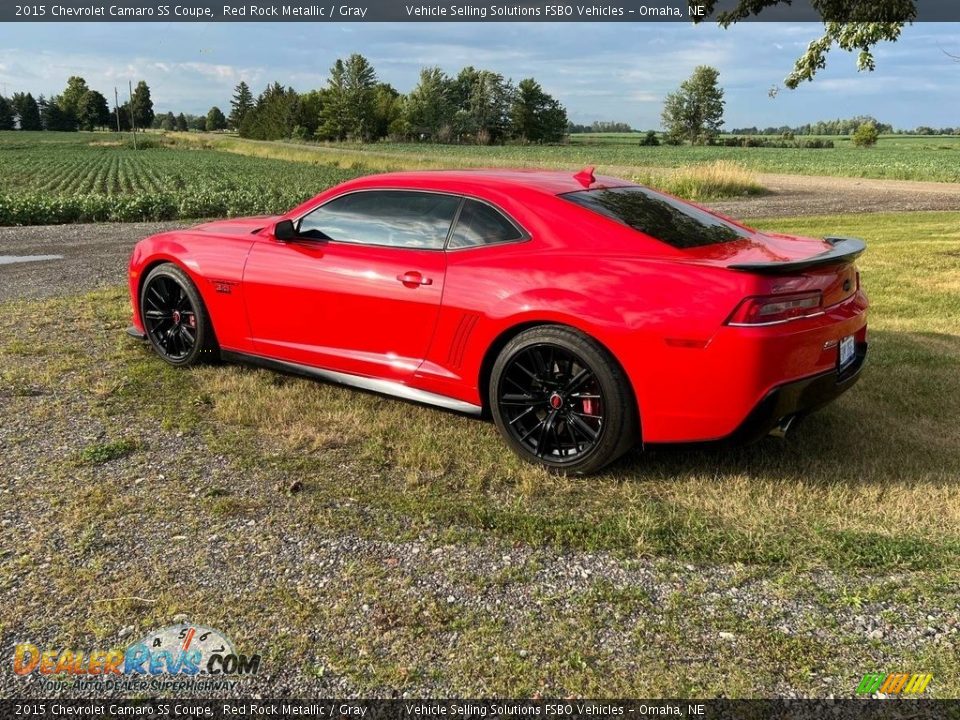 2015 Chevrolet Camaro SS Coupe Red Rock Metallic / Gray Photo #3