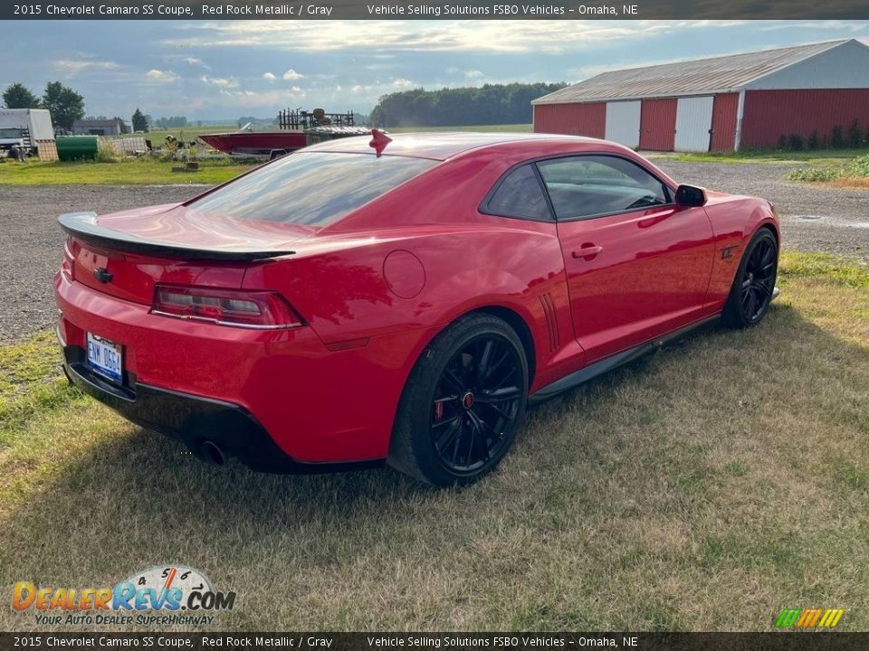 2015 Chevrolet Camaro SS Coupe Red Rock Metallic / Gray Photo #4