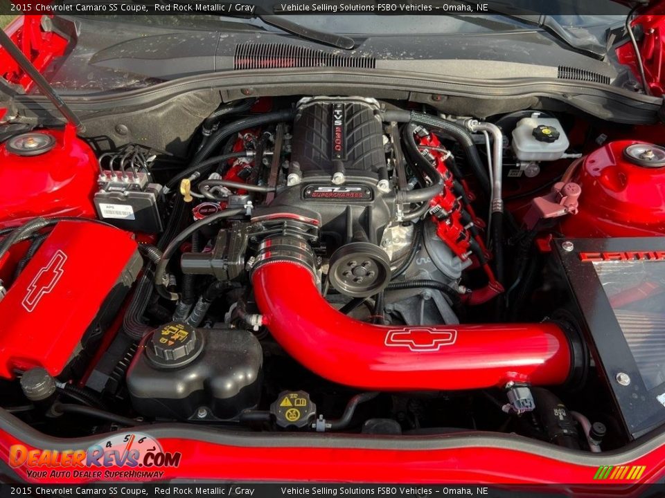 2015 Chevrolet Camaro SS Coupe Red Rock Metallic / Gray Photo #7