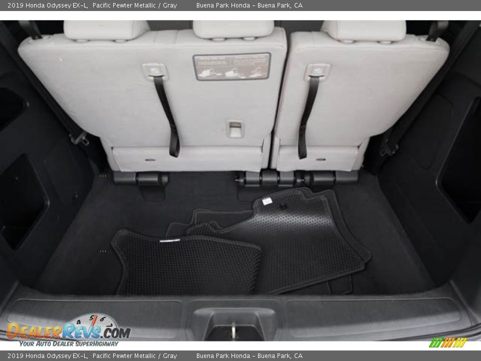 2019 Honda Odyssey EX-L Pacific Pewter Metallic / Gray Photo #24