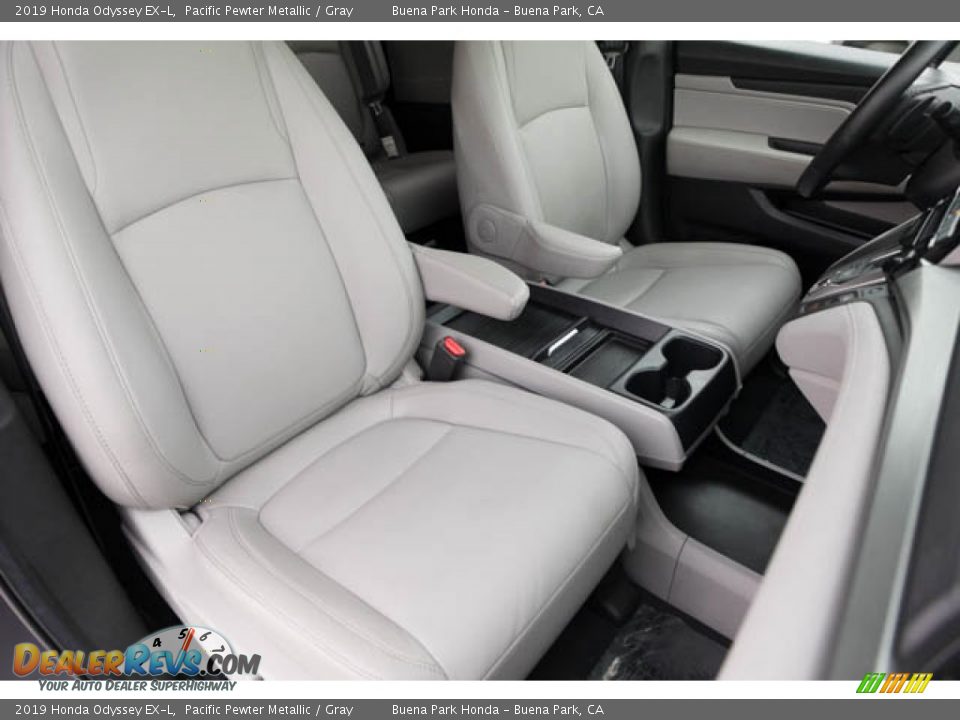 2019 Honda Odyssey EX-L Pacific Pewter Metallic / Gray Photo #29