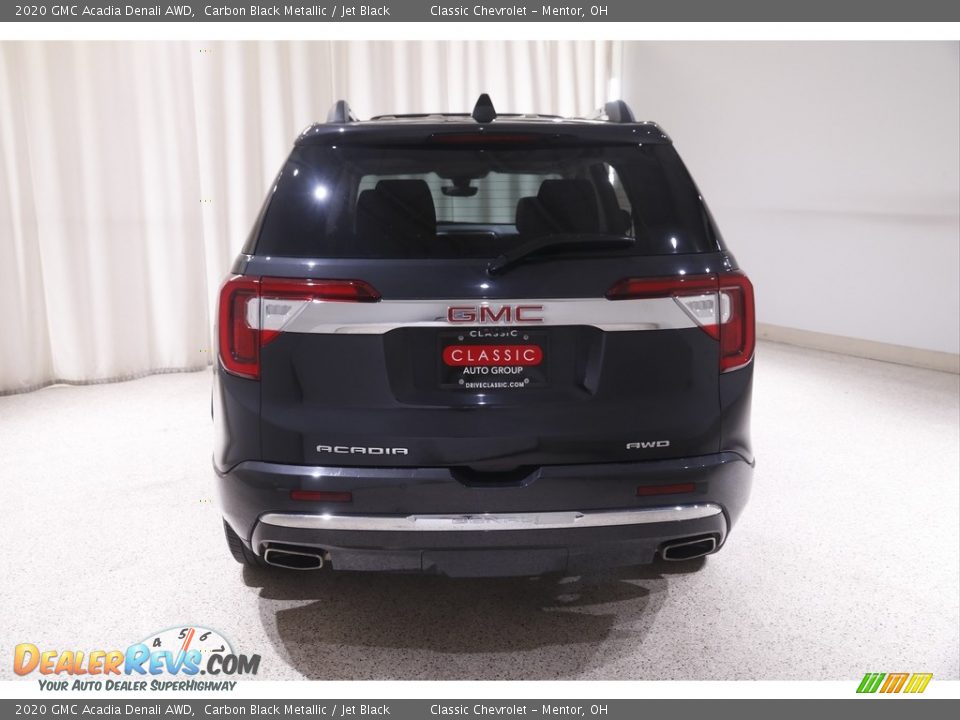 2020 GMC Acadia Denali AWD Carbon Black Metallic / Jet Black Photo #23