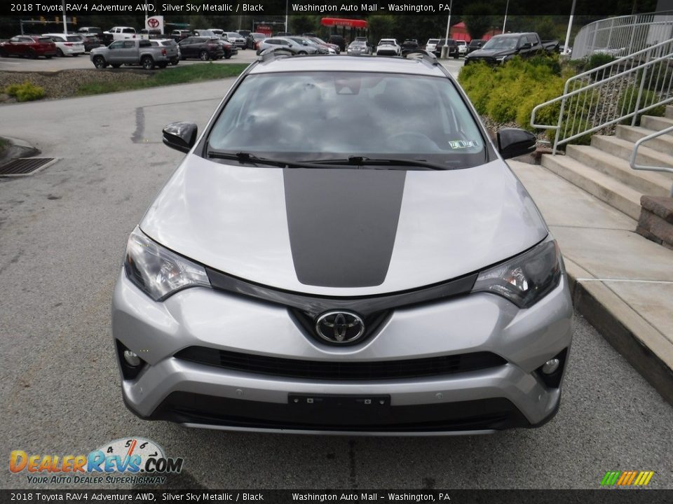 2018 Toyota RAV4 Adventure AWD Silver Sky Metallic / Black Photo #13