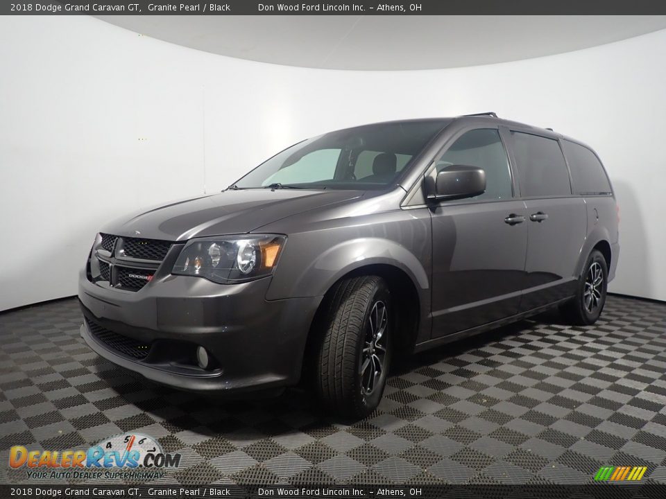 2018 Dodge Grand Caravan GT Granite Pearl / Black Photo #8