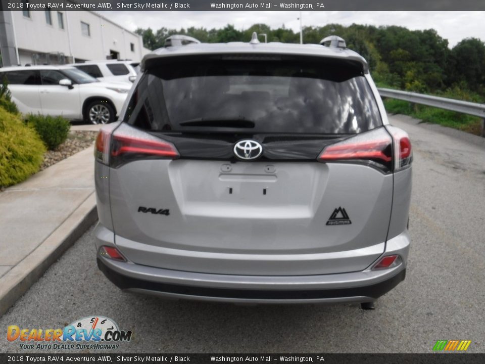 2018 Toyota RAV4 Adventure AWD Silver Sky Metallic / Black Photo #17