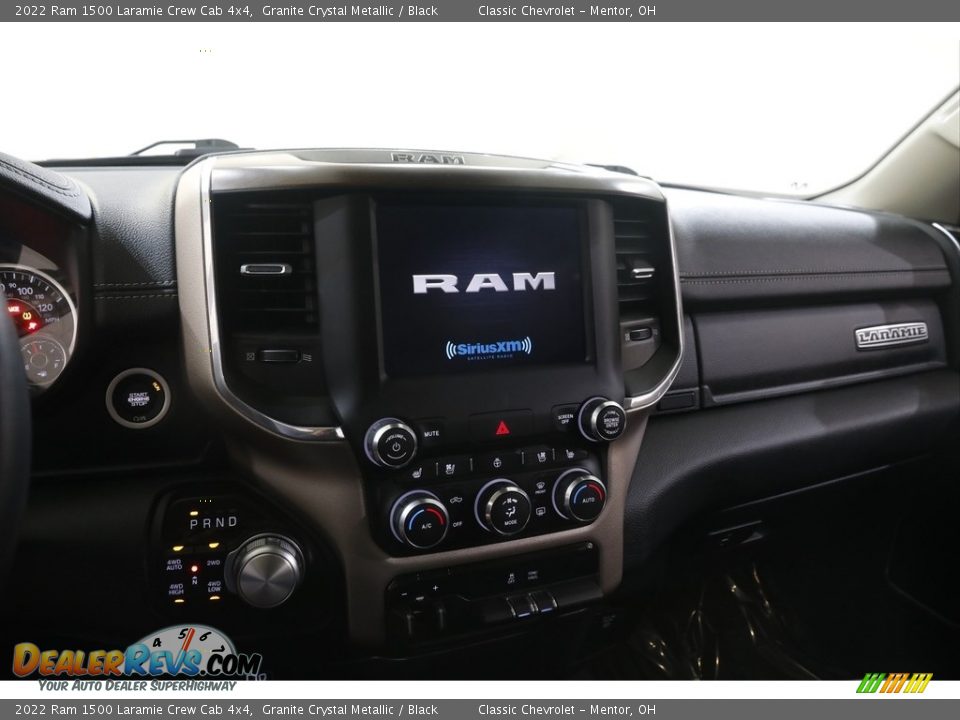 2022 Ram 1500 Laramie Crew Cab 4x4 Granite Crystal Metallic / Black Photo #9