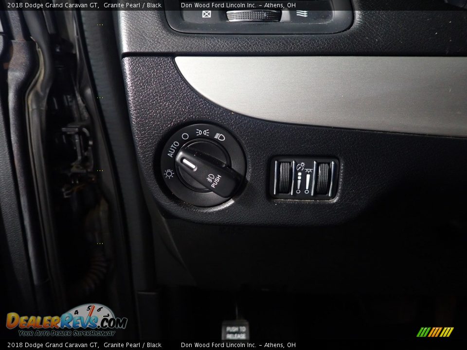 2018 Dodge Grand Caravan GT Granite Pearl / Black Photo #32