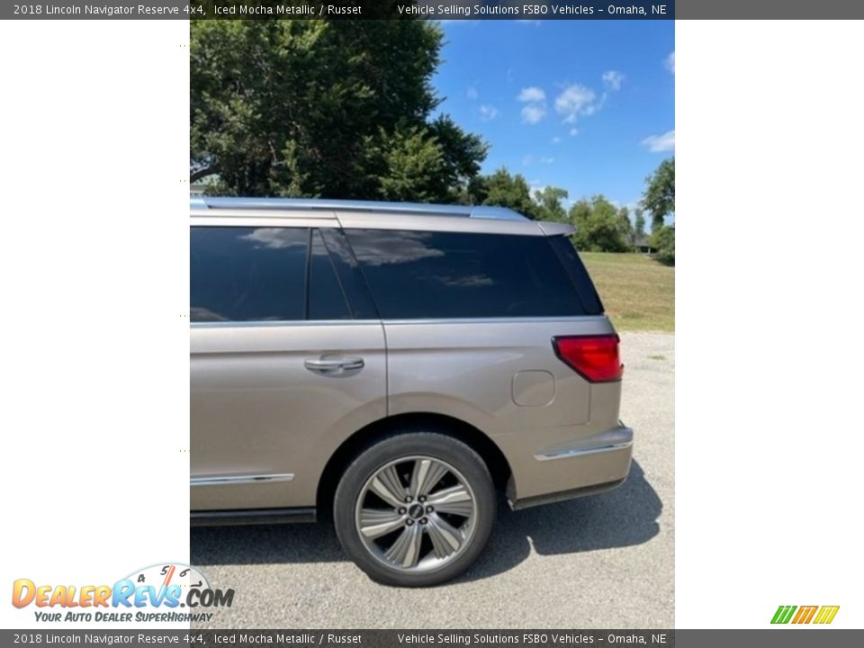 2018 Lincoln Navigator Reserve 4x4 Iced Mocha Metallic / Russet Photo #4