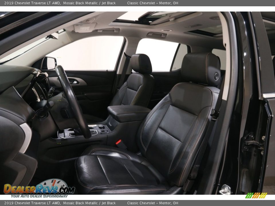 2019 Chevrolet Traverse LT AWD Mosaic Black Metallic / Jet Black Photo #5