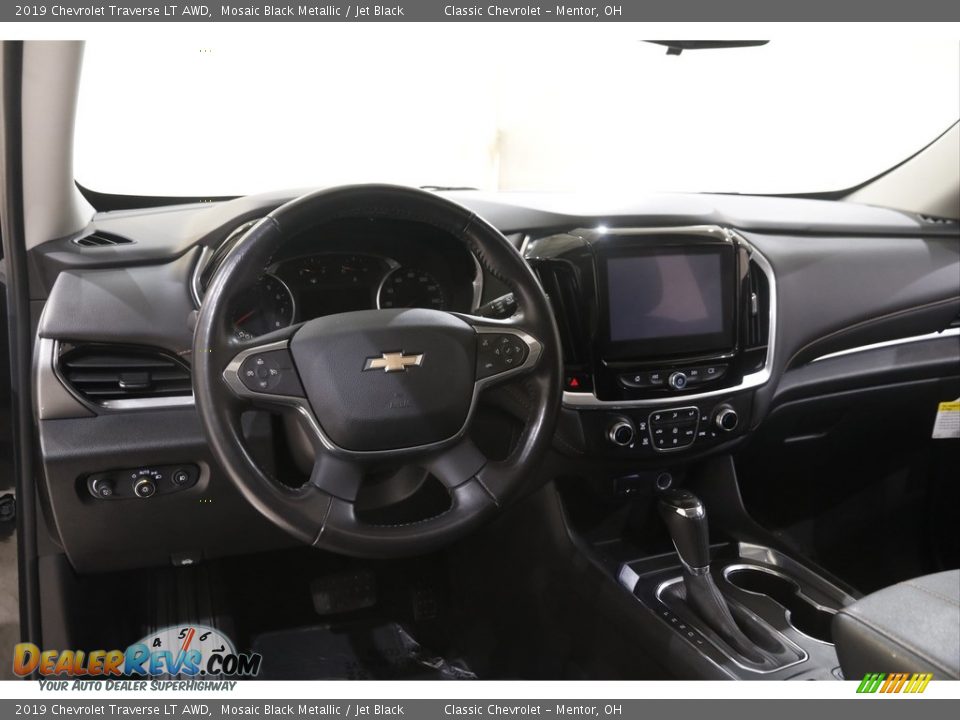 2019 Chevrolet Traverse LT AWD Mosaic Black Metallic / Jet Black Photo #6