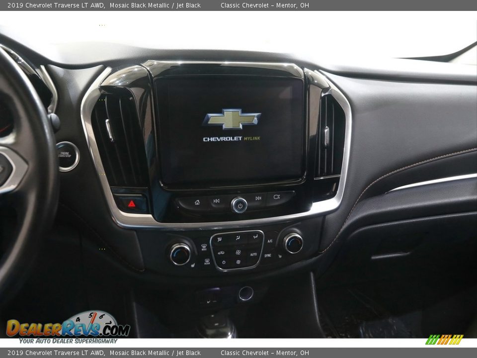 2019 Chevrolet Traverse LT AWD Mosaic Black Metallic / Jet Black Photo #9