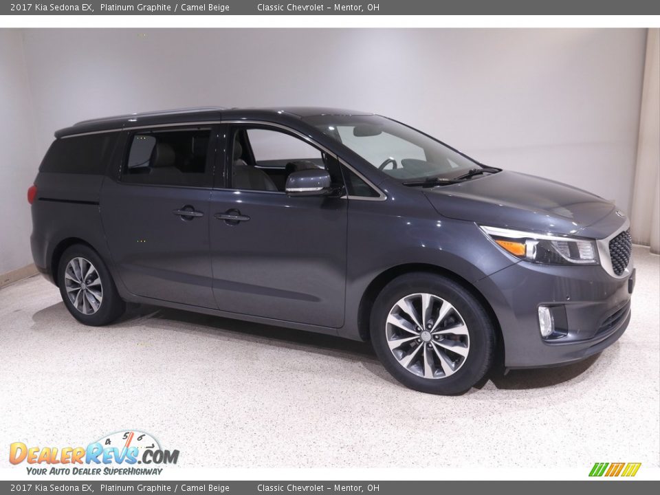 Platinum Graphite 2017 Kia Sedona EX Photo #1