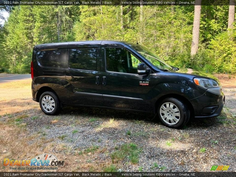 2021 Ram ProMaster City Tradesman SLT Cargo Van Black Metallic / Black Photo #1