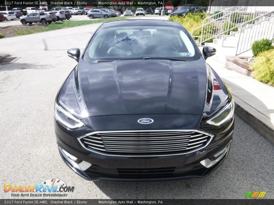 2017 Ford Fusion SE AWD Shadow Black / Ebony Photo #11