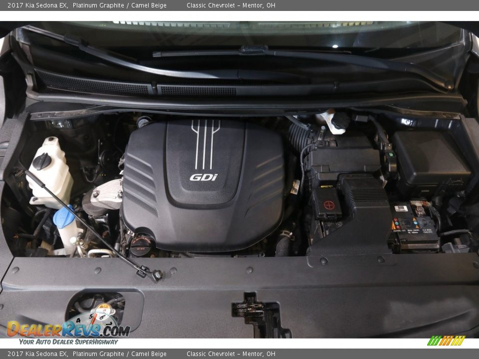 2017 Kia Sedona EX 3.3 Liter GDI DOHC 24-Valve CVVT V6 Engine Photo #23