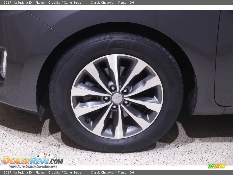 2017 Kia Sedona EX Wheel Photo #24