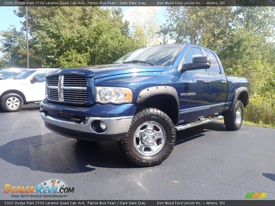 Front 3/4 View of 2003 Dodge Ram 2500 Laramie Quad Cab 4x4 Photo #6