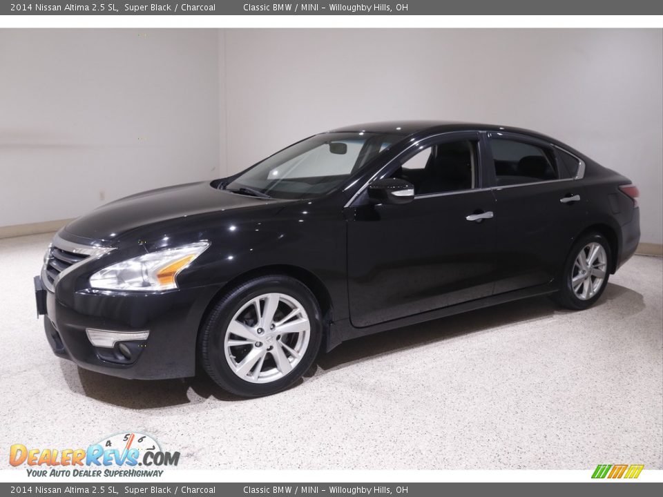 2014 Nissan Altima 2.5 SL Super Black / Charcoal Photo #3